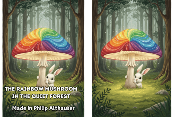 Download Story Book the Rainbow Mushroom - Premium Resources